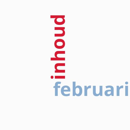 INHOUD: ...